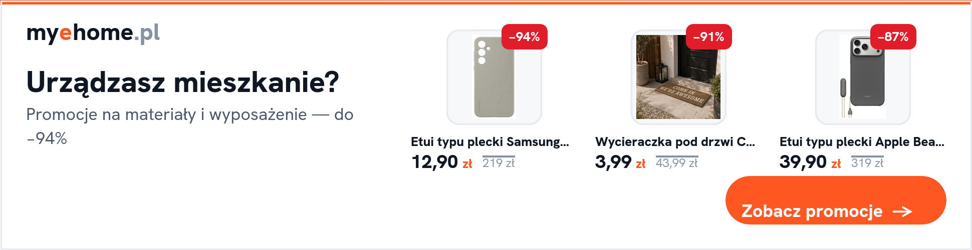 myehome.pl — materiały i wyposażenie domu: porównaj ceny (Leroy Merlin, OBI, Allegro)